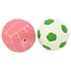 thumbnail image 1 of EeaseMX 2 pelotas de látex para perros, resistentes a las mordeduras, juguetes para la dentición, pelotas chirriantes, pelotas elásticas de látex para perros., 1 of 8