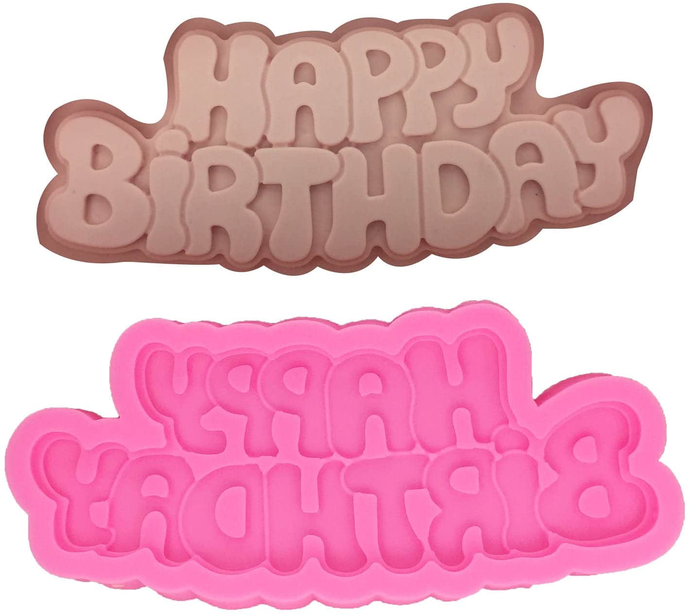 Letters Silicone Mold Fondant Cake Decorating Tools Candy Clay Chocolate Moulds 