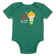 thumbnail image 3 of Elf Buddy the Elf Cosplay Bodysuit and Hat Set Newborn to Infant, 3 of 5