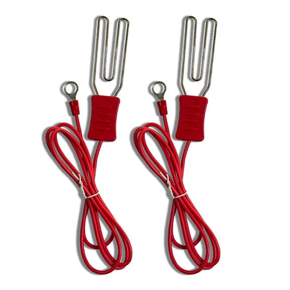 Multi-strand electric fence for alligator ground connection tape kit for farm