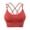Watermelon Red, variant on Sports Bra for Women Yoga Bra for Workout High PerformanceWorkout Bra with Seamless Thin Straps for Comfortable Support Watermelon Red XL