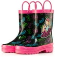 thumbnail image 4 of Nickelodeon JoJo Siwa Rain Boots - Size 1 Little Kid Pink/Black, 4 of 6