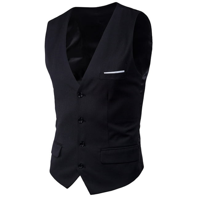 Jackets for Men,Mens Solid Breasted Suit V-Neck Button Suit Jackets Top,Suits for Men,Jacket for Men,Suit Jacket for Men