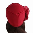 thumbnail image 5 of Yoyauz  Women's Elegant Fashion Caps Chemotherapy Hats Beanies Muslim Hats Stretch bandana caps, 5 of 5