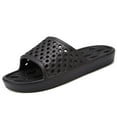 thumbnail image 2 of Men and Women Shower Shoes Slide Holes Bath Slipper Bathroom Sandal Pool Gym College Dorm Non-Slip, 2 of 6