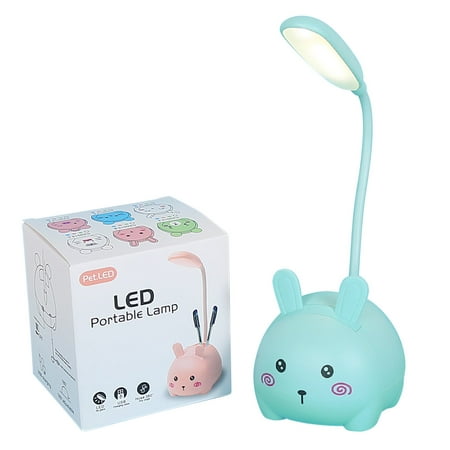 

Cartoon Mini Led Small Desk Lamp Desk Lamp College Dormitory Eye Protection Learning Night Lamp Pen Holder Dance Floor Lights Cool Lamp Motion Indoor Lights Space Night Light Projector Star Ceiling