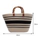 thumbnail image 3 of Bolsa de playa Mango de bambú de vacaciones en la playa Moda exquisita para fiesta junto al mar Sywqhk Para Estrenar, 3 of 9