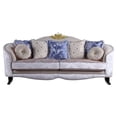 thumbnail image 5 of ACME Sheridan Fabric Upholstered Sofa with 7 Pillows in Cream Fabric, 5 of 5
