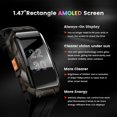 thumbnail image 2 of 2024 NEW KOSPET TANK X1 Smart Bracelet For Men AMOLED Screen Bluetooth Bracelets AOD IP69K 10ATM Waterproof Smart Band For Women, 2 of 7