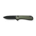 thumbnail image 6 of CIVIVI Elementum II Pocket Folding Knife, 2.96" Nitro-V Steel Blade OD Green G10 Handle Utility Knife with Deep Carry Pocket Clip for Camping Hiking Hunting C18062P-3, 6 of 9