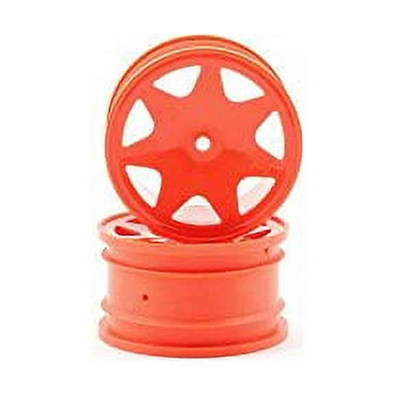 HPI Racing HPI100623 35 mm Ultra 7 Wheels Spare Parts Kit, Orange - 2 Piece