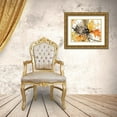 thumbnail image 3 of Dixon, Samuel 24x19 Gold Ornate Wood Framed with Double Matting Museum Art Print Titled - Watercolor Autumn Leaves II, 3 of 4