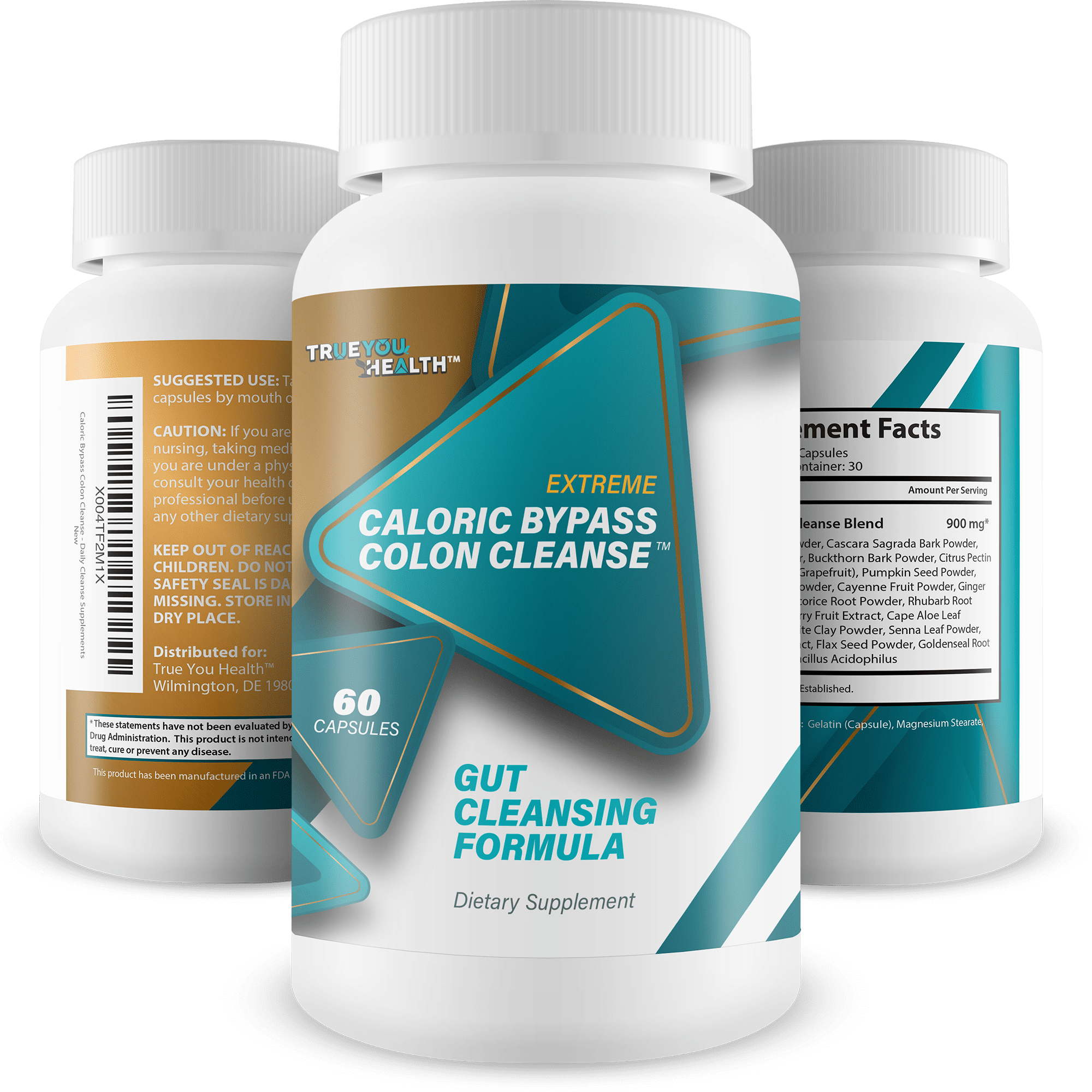 Caloric Bypass Colon Cleanse - Our Best Cleansing Caloric Bypass Pills - Gut Cleansing Digestive Cleanse - Probiotic Colon Cleanse - Sleep Lean Detox Pills for Women & Men - Cleanse Detox Supplement