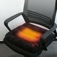 thumbnail image 4 of FHBVT USB Heated Seat Cushion, Portable Electric Heated Chair Pad, 3 Heat Settings for Office, Classroom, Dormitory, Winter Warmth, Soft Flannel Heating Cushion Perfect Gift for Cold Weather Comfort, 4 of 8