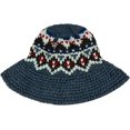 thumbnail image 4 of CoCopeaunts Men Bucket Hat Wide Brim Ethnic Style Knitted Hats Retro Outing Jacquard Weave Warmth Hand-Woven Fisherman Hat, 4 of 8