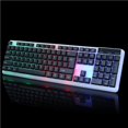 thumbnail image 3 of Colorido Led Iluminado Retroiluminado Usb Con Cable Pc Rainbow Gaming Keyboard Mouse Set Gamer Gaming Mouse Y Keyboard Kit Home Office Kearding EL013104-00, 3 of 6