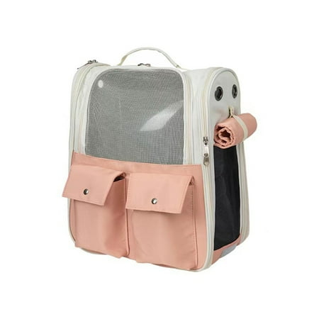 Dog Backpack Carrier Cats Sling Bag Breathable Small Outdoor Travel Gear