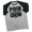 T-Shirt Heather Grey, variant on GYMISH Raglan Pain to Grow Workout T-Shirt for Men – Funny Gym Shirt, Motivational Fitness Tee, Heather Grey, Small