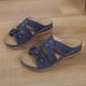 thumbnail image 2 of Amzcrzy Zapatos de mujer,Zapatos de mujer,Zapatillas de mujer, Sandalias de verano para mujer, con tacón bajo y flores, informales Sandalias Mujer Zapatillas De Casa, 2 of 3