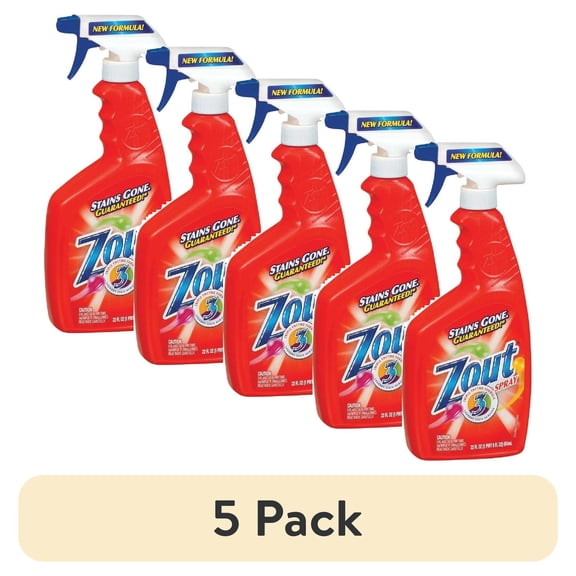 (5 pack) Zout 22 Oz. Triple Enzyme Stain Remover 2855863 2855863 631809
