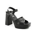 thumbnail image 4 of Sandalia Con Tacon Unica para Dama con Ajuste Hebilla Casual negro 24.5, 4 of 5