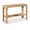 Natural, variant on Meridian Furniture Vassa Natural Burl Veneer Console Table