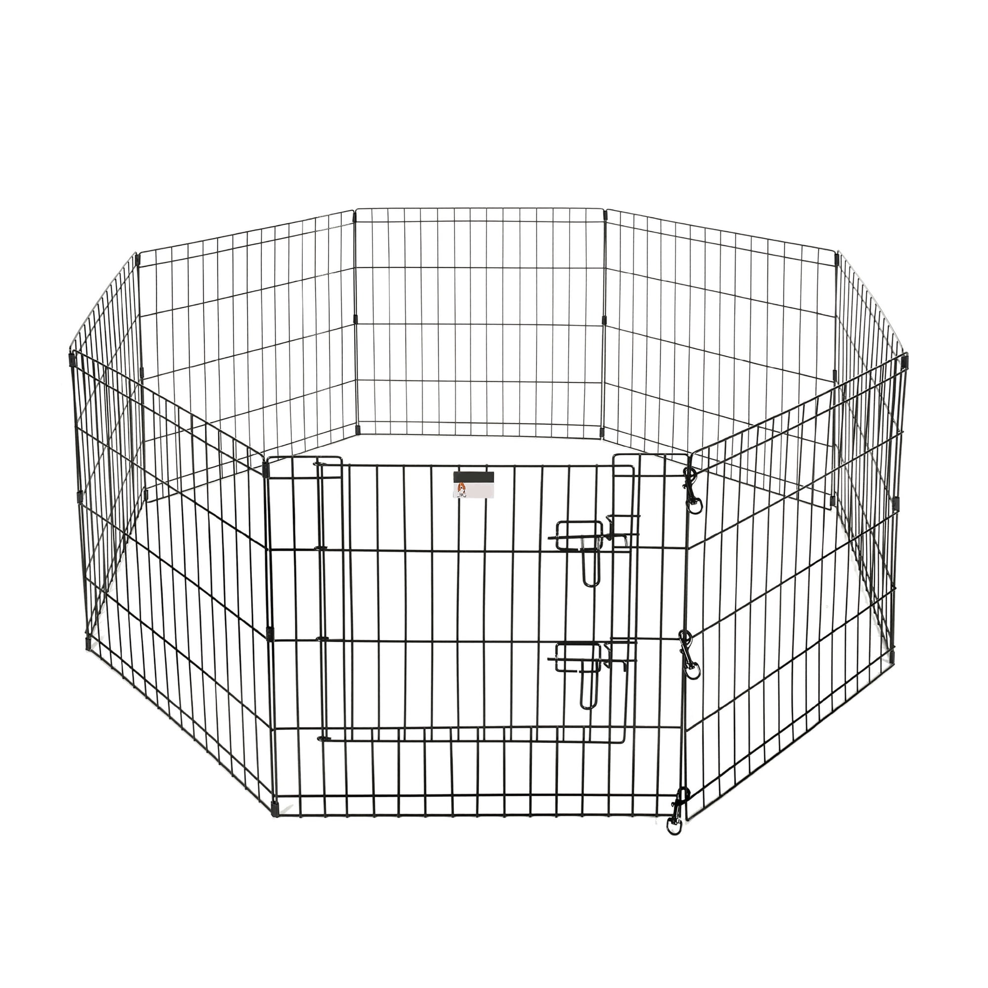 PETMAKER Indoor/Outdoor Foldable Puppy Dog Playpen with Eight 24in Panels