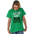 thumbnail image 3 of Best Awesome Crazy Sister Cute Funny Women's Plus Size Graphic Tee Brisco Brands 3X, 3 of 5