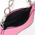 thumbnail image 5 of Pink Chain Shoulder Bag For Women, Fashion Underarm Bag With Zipper Closure, Weekend Tote For Shopping And Work, 5 of 5