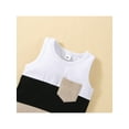 thumbnail image 4 of Bagilaanoe Bagilaanoe Toddler Baby Boys 2PCS Summer Outfit Sets Sleeveless Crew Tank Tees + Shorts, 4 of 9