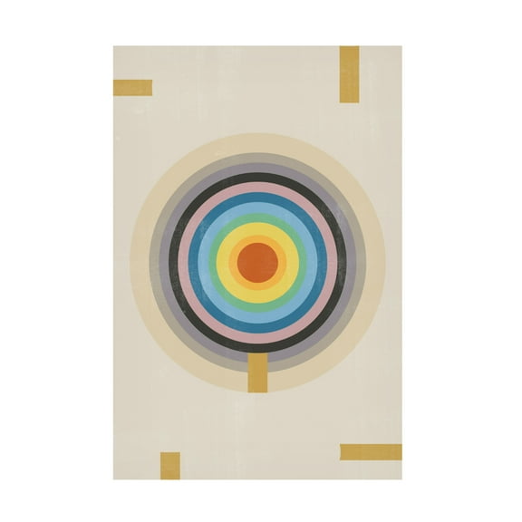 Trademark Fine Art THE MIUUS STUDIO Point of Balance Canvas Wall Art