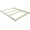 Bianca White, variant on Full-Size Conversion Kit Bed Rails #0050 for Delta Children Cribs (White - 100)