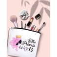 thumbnail image 2 of DoraDreamDeko 15th Birthday Gifts for Teen Girls, Birthday Mirror & Makeup Bag, 2 of 6