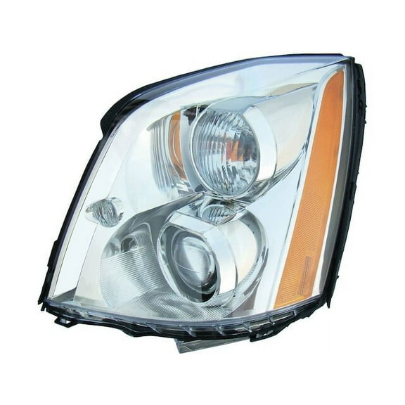 Left Driver Side Headlight Assembly - Compatible with 2006 - 2011 Cadillac DTS 2007 2008 2009 2010