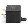 thumbnail image 1 of Monstrate Relé Electromagnético Arranque Corriente Carga Servicio 100A 120A Relés Potencia Compacta Fuente de alimentación eléctrica Electrónica Negro, 100A-24V 100A-24V, 1 of 6