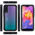 thumbnail image 2 of IBAOLE for Huawei P20 Pro Waterproof Case Shockproof Snow-Proof Dirt-Proof Full Body Phone Protector Cover (Black, for Huawei P20 Pro) Black for Huawei P20 Pro, 2 of 8