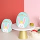 thumbnail image 4 of Caja de dulces de Pascua | Contenedor para guardar aperitivos con diseño de conejo | Envase de regalo navideño para dulces | Decoración para cocina y comedor | Lata de metal de 10,9 x 8,9 x 4,6 cm, 4 of 6