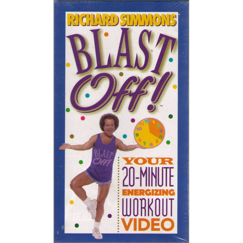 Richard Simmons Blast Off! VHS Tape Your 20Minute