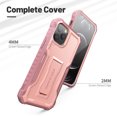 thumbnail image 4 of ExoGuard For iPhone 12 Pro Max Case, Phone Case with Screen Protector and Kickstand (Pink), 4 of 7