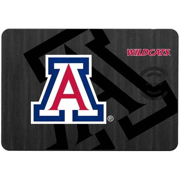 Keyscaper Arizona Wildcats 15W Fast Wireless Charger and Mouse Pad