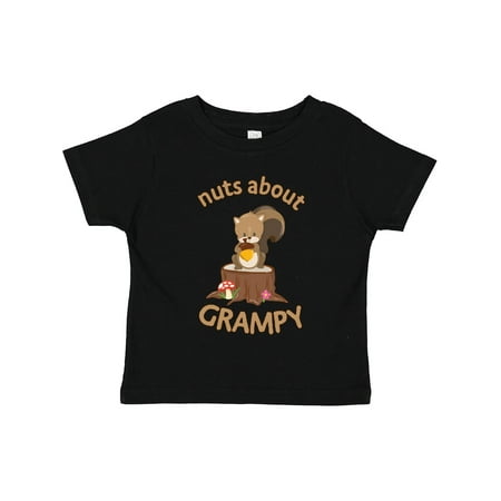 

Inktastic Nuts About Grampy Gift Toddler Boy or Toddler Girl T-Shirt