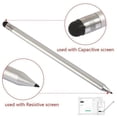 thumbnail image 5 of Simple dual-purpose touch screen pen resistive capacitive mobile touch phone tube pen aluminum I2H1, 5 of 9