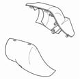 thumbnail image 1 of Carefree RV Awning Motor Cover R001931-006 Altitude; For Use With Altitude Awning; Black, 1 of 1