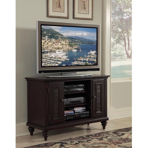 Home Styles Bermuda Espresso Flat Panel Tv Stand For Tvs Up To 47
