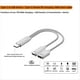 thumbnail image 2 of Cable Adaptador USB C OTG para Teléfono 2 en 1, Tipo C A USB A, con Puerto de Carga PD para Smartphone, Portátil, Tableta, Color ., 2 of 5