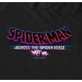 thumbnail image 2 of Men's Spider-Man: Across the Spider-Verse Movie Logo Graphic Tee Black Medium, 2 of 5
