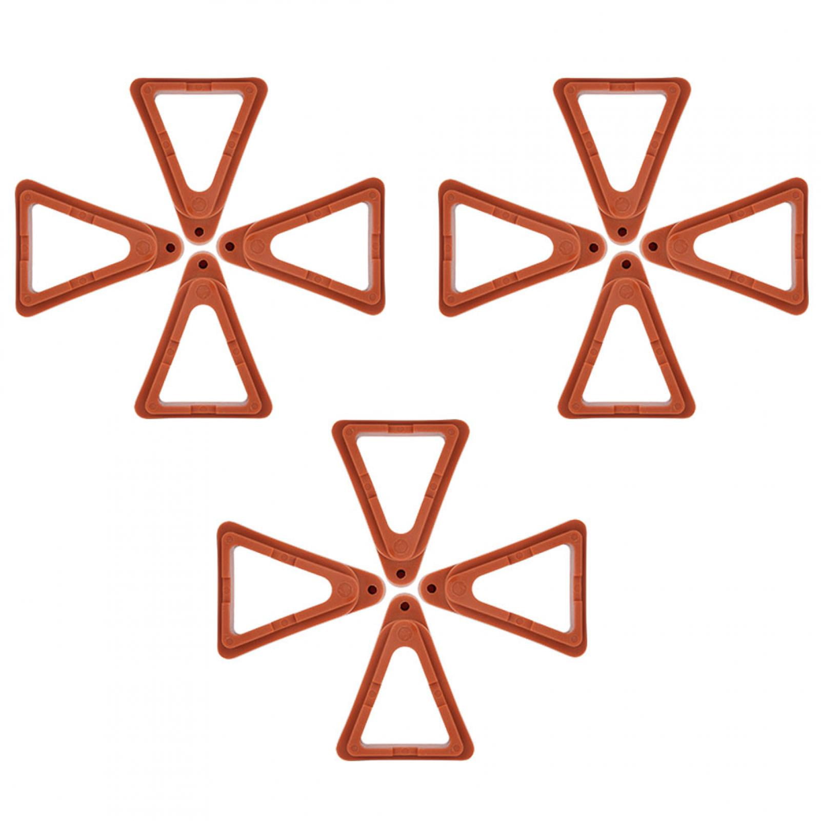 Triangular Flower Pots Plant Pot Feet Flower Pots Risers For Patio Yard