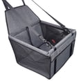 thumbnail image 2 of Fiudx Asiento Elevador para Mascotas, Cómodo Viaje, Mejor Visibilidad para Perros, Seguro y Práctico, Fácil de Instalar, Bolsillo con Cremallera, Apto para Perros de Menos de 9 Kg, Tamaño 40 X 30 X 2, 2 of 2