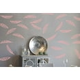 thumbnail image 3 of Open Feathers Wall Art Stickers Vinyl Decals Girl Bedroom Shape Décor 24pc Carnation, 3 of 5