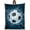 Soccer, variant on Football Blanket Soft Cozy Sherpa Water and Fire Sport Throw Blankets Football Gifts for Boys Kids Adult Plush Blanket for Couch Bed Sofa Home Decor(American Football,50"×60")